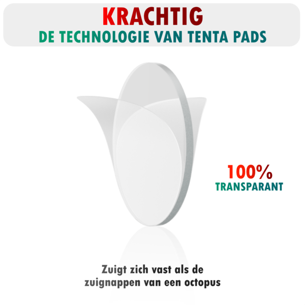 Dubbelzijdig Tape Plakkers 20mm x 2mm - TENTA Heavy Duty - Afbeelding 3